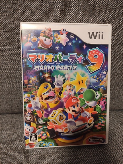 Nintendo Mario Party 9 Wii-peli (japani)