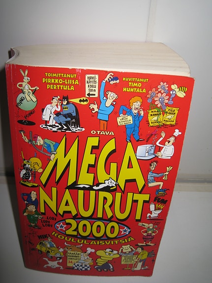 Pirkko-Liisa (toim.) Perttula : Meganaurut : 2000 koululaisvitsiä