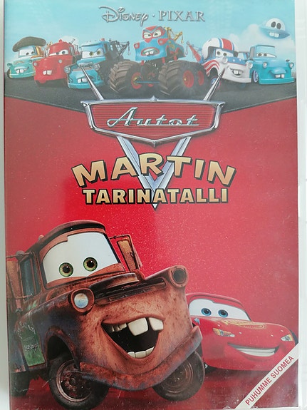 Martin tarinatalli Autot  DVD Disney