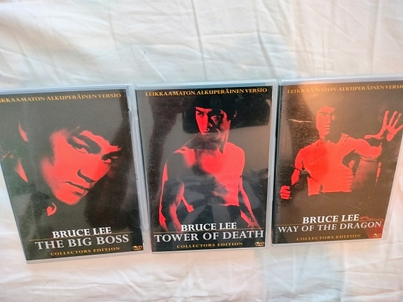 Bruce Lee dvd leffoja