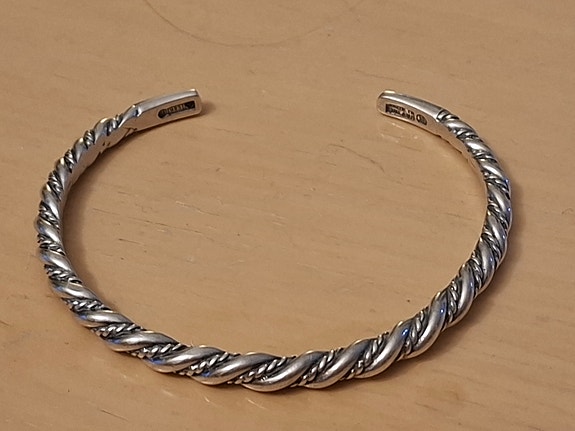 Kalevala Koru hopeinen rannekoru