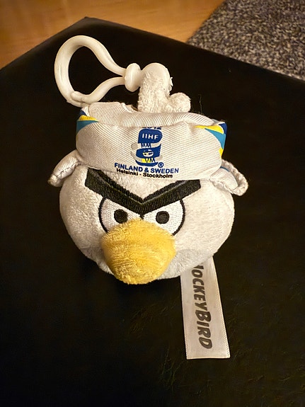 Hockeybird pehmolelu – MM 2012 maskotti