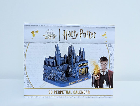UUSI Harry Potter Hogwarts 3D -pöytäkalenteri