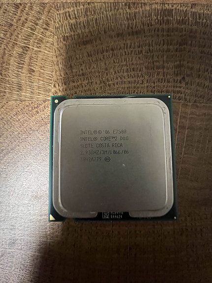Intel Core 2 Duo E7500 prosessori