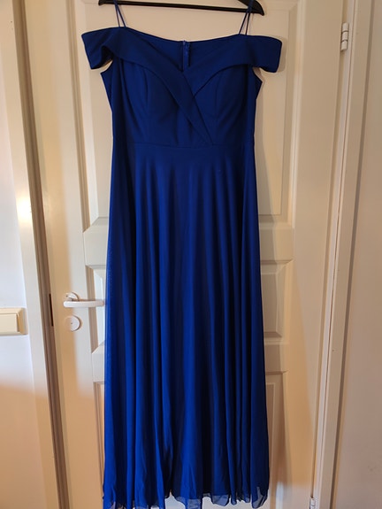 Sininen juhlapuku/juhlamekko XL/XXL