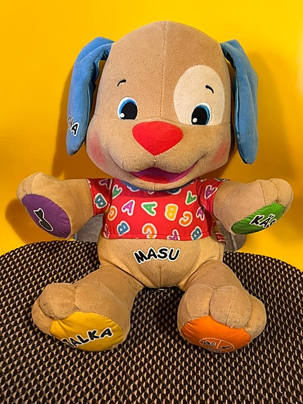 Fisher Price koira, toimiva peli