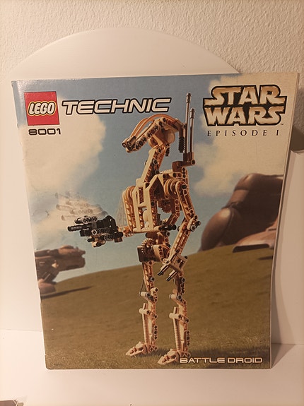 Lego Technic 8001: Star Wars Battle Droid (Vain ohjeet)