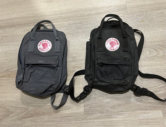 Fjällräven Kånken Reppu -mini harmaa (musta ei enää saatavilla)