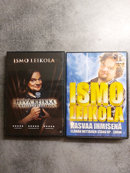 Ismo Leikola x 2 dvd