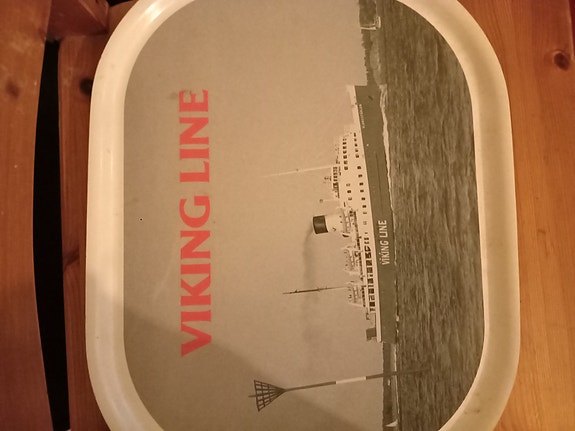 Viking Line Tarjotin Kuvalla Laivasta