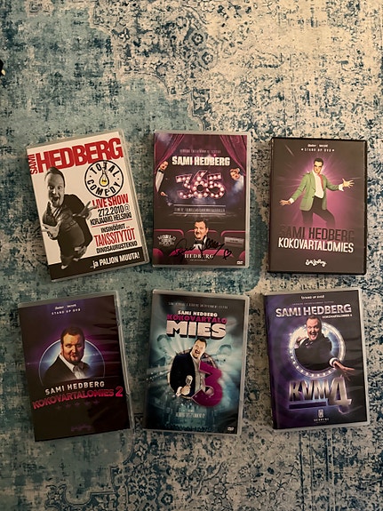 Sami Hedberg DVD-elokuvasetti