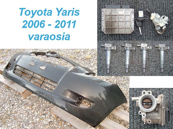 Toyota Yaris 2006 - 2011 varaosia