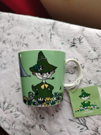 Muumimuki Nuuskamuikkunen vihreä