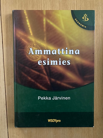 Järvinen: Ammattina esimies