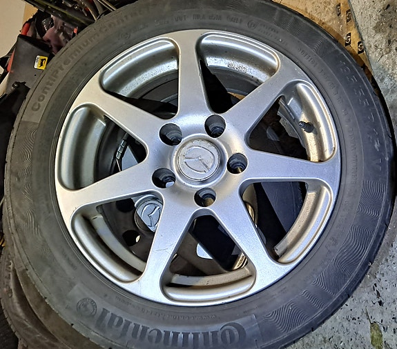 Mazda6 Alumiinivanteet. Kesärenkaat