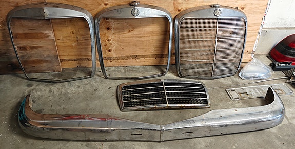 Mb W111,w123,w124 ja muita osia