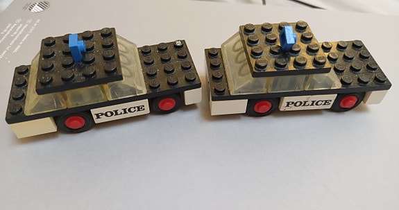 Retro lego 611 poliisiautot