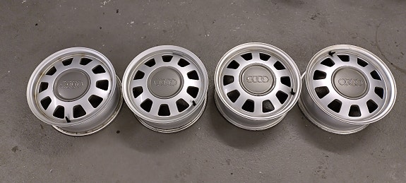 Audin 15" alumiini vanteet