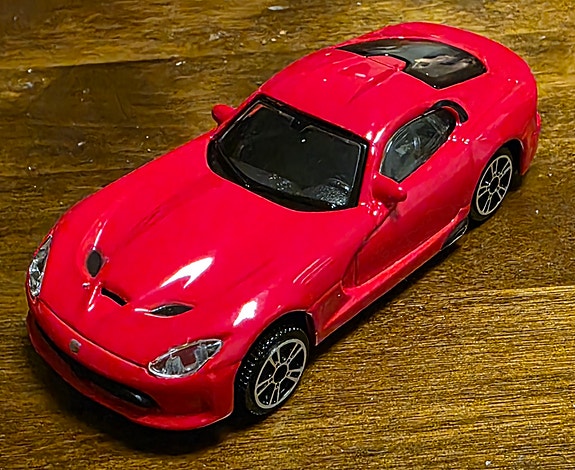 Dodge Viper upea 1:43 Punainen