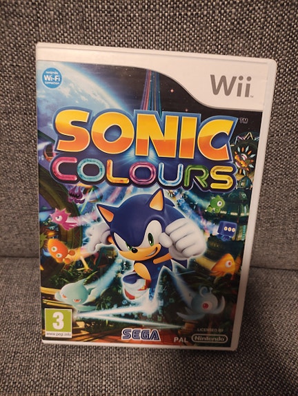 Sega Sonic Colours Nintendo Wii peli