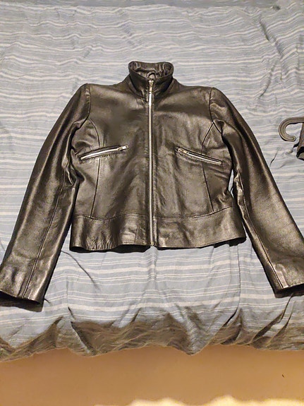 Vero Moda nahkatakki,musta,koko M