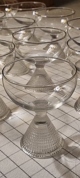 16 kpl Iittala Tapio Wirkkala Briljant coctail-lasit