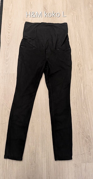 H&M MAMA farkut / äitiyshousut, koko L