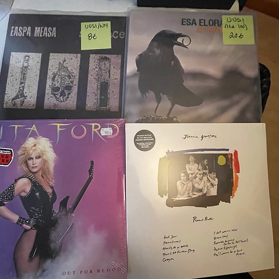 Esa Eloranta / Lita Ford / Easpa Measa & Silence / Joanna Gruesome