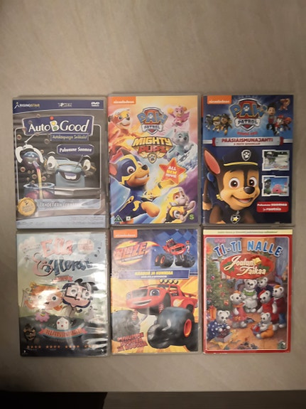 Disney Lasten DVD-elokuvat kokoelma