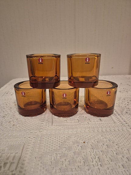Iittala Kivi-tuikku pomeranssi