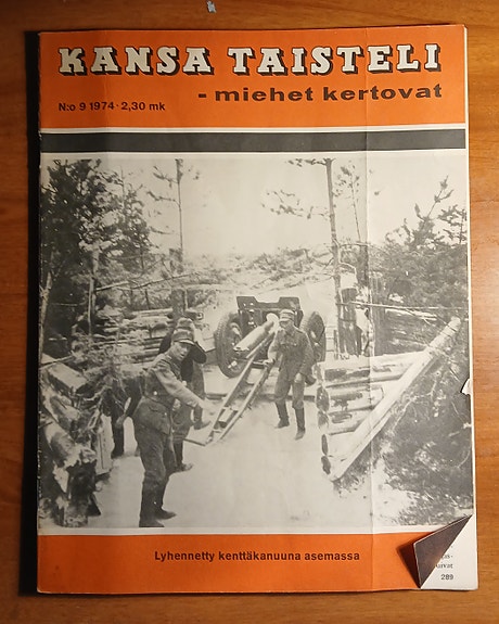 Päätoimittaja R. Kalervo KANSA TAISTELI - miehet kertovat 9/1974