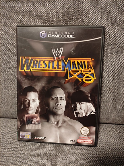 Nintendo GameCube WWE WrestleMania X8 peli