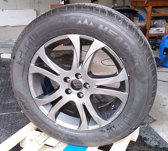 Varapyörä 225/60R17 aluvanteella - uusi, Subaru