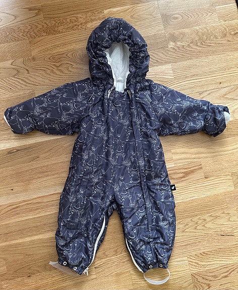 Reima äitiyspakkauksen Muumi-haalari, 68-74cm