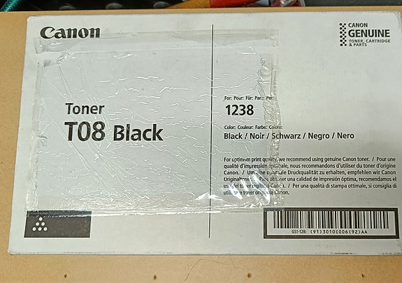 CANON T08 Värikasetti musta