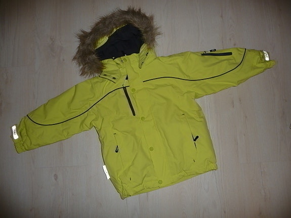 Uusi neonkeltainen Ticket to Heaven toppatakki 104 cm