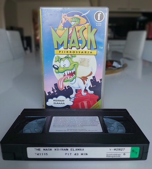 Mask Piirrossarja koiran elämää vhs