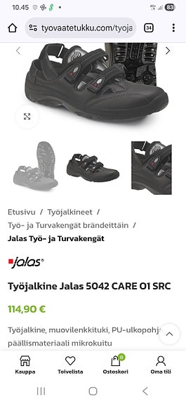 Jalas työkengät