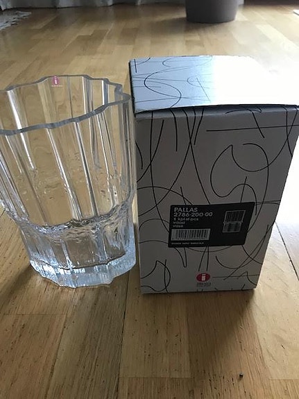 Iittala Pallas Maljakko Kirkas