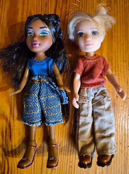 Pieni Bratz-nukke x2