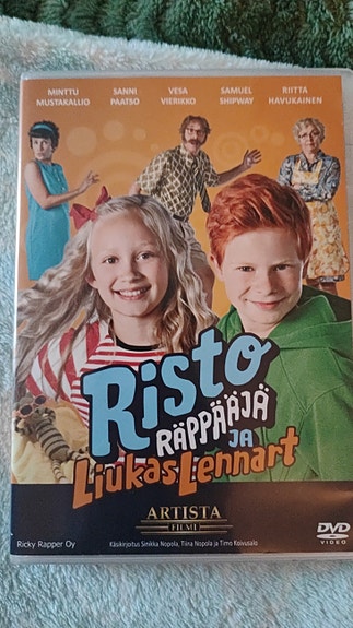 Risto Räppääjä ja Liukas Lennart -DVD