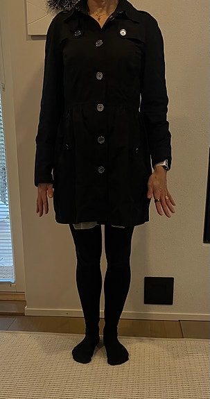 Musta Burberry takki  M/L