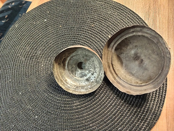 Kupari kahvipannun kannet