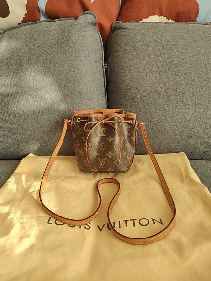 Louis Vuitton Nano Noe Monogram laukku aito