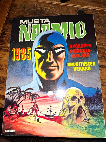 Musta Naamio 1985 sarjakuva