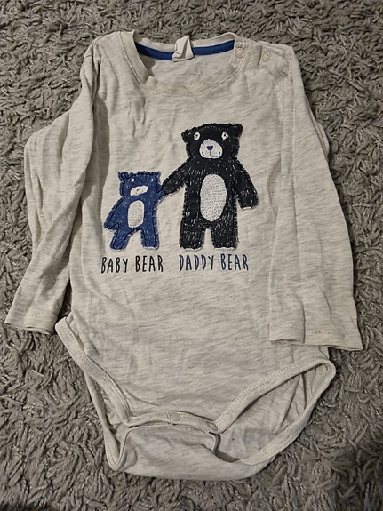 H&M Lasten Body Harmaa 86