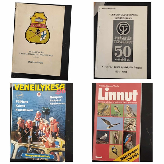 WPK, JYVÄSKYLÄN TOVERIT historia, LINNUT ja VENEILY