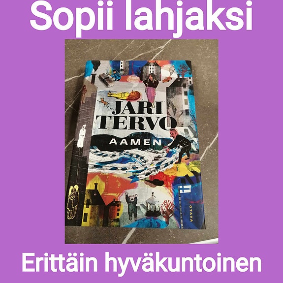 JARI TERVO AAMEN -kirja