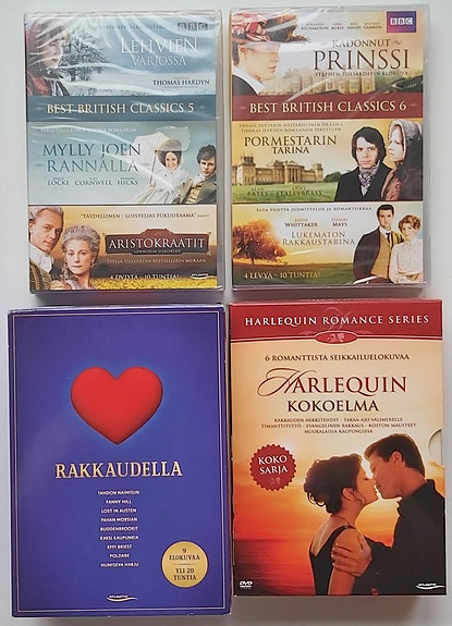 DVD romantiikka draama historiallinen