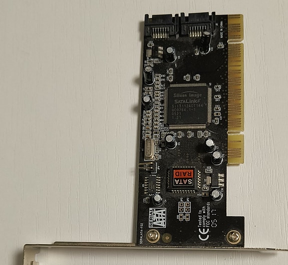 SATA RAID 2x150 PCI kortti